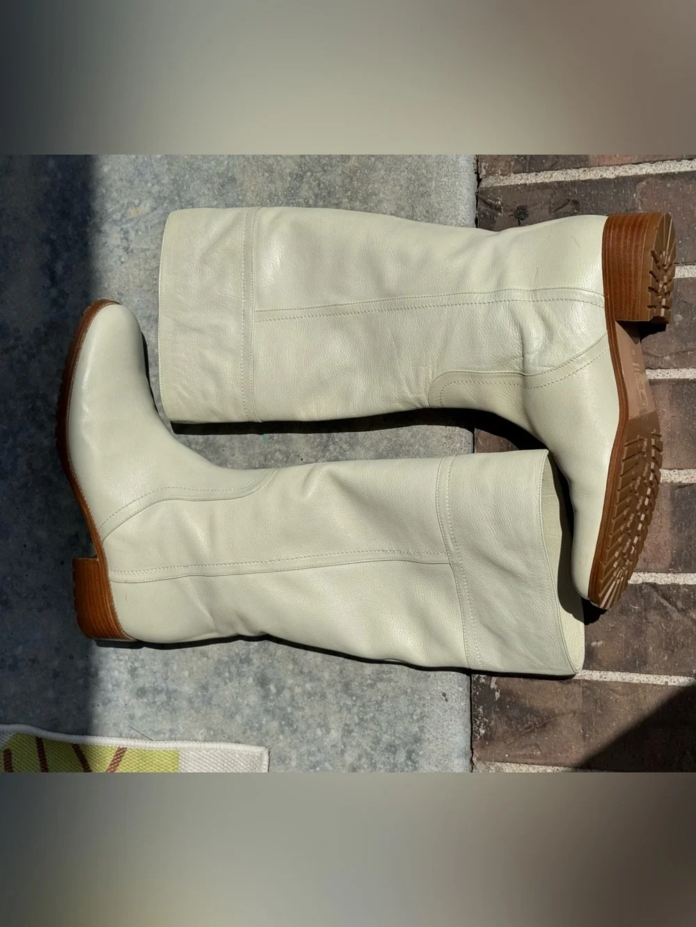 Bruno Magli Leather Over-the-Knee Boots 42